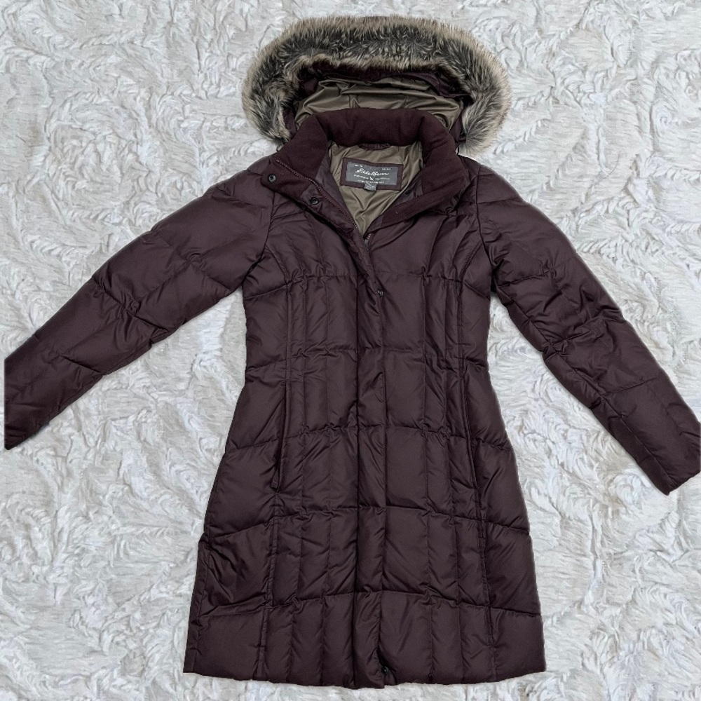 Eddie Bauer Burgundy Winter Jacket